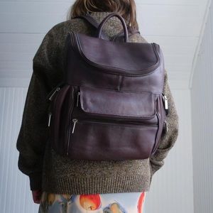 Brown leather Wilson’s Leather backpack